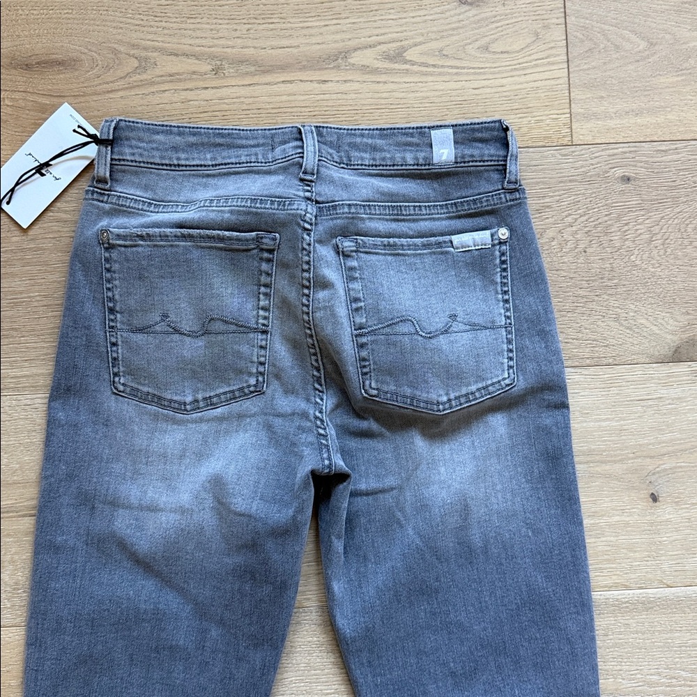 7 For All Mankind Charcoal Denim